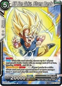 SS Son Goku, Strong Bonds - Three Glorious Fighters - Dragon Ball Super: Masters card
