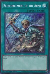 Reinforcement of the Army (Secret Rare) - Legendary Modern Decks 2026 - YuGiOh card