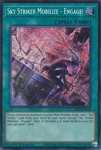 Sky Striker Mobilize - Engage! (Alternate Art) (Secret Rare) - Legendary Modern Decks 2026 - YuGiOh card