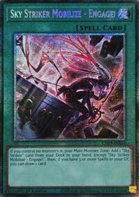 Sky Striker Mobilize - Engage! (Alternate Art) (Starlight Rare) - Legendary Modern Decks 2026 - YuGiOh card