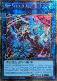 Sky Striker Ace - Shizuku (Alternate Art) (Starlight Rare) - Legendary Modern Decks 2026 - YuGiOh card