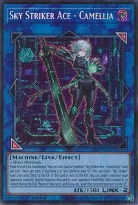 Sky Striker Ace - Camellia (Secret Rare) - Legendary Modern Decks 2026 - YuGiOh card