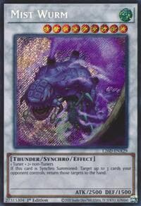 Mist Wurm (Secret Rare) - Legendary Modern Decks 2026 - YuGiOh card