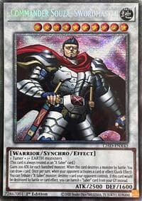 Commander Souza, Swordmaster (Starlight Rare) - Legendary Modern Decks 2026 - YuGiOh card