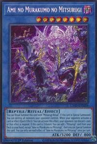 Ame no Murakumo no Mitsurugi (Secret Rare) - Legendary Modern Decks 2026 - YuGiOh card