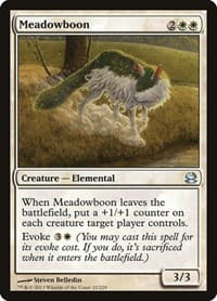 Meadowboon - Modern Masters - Magic: The Gathering card