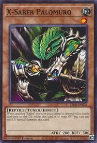 X-Saber Palomuro - Legendary Modern Decks 2026 - YuGiOh card