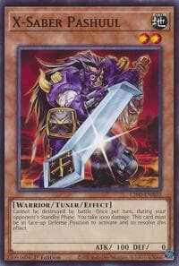 X-Saber Pashuul - Legendary Modern Decks 2026 - YuGiOh card