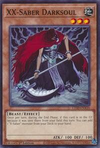 XX-Saber Darksoul - Legendary Modern Decks 2026 - YuGiOh card