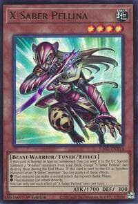 X-Saber Pellina (Ultra Rare) - Legendary Modern Decks 2026 - YuGiOh card