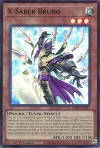 X-Saber Bruno (Ultra Rare) - Legendary Modern Decks 2026 - YuGiOh card