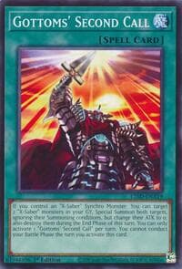 Gottoms' Second Call - Legendary Modern Decks 2026 - YuGiOh card