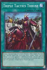 Triple Tactics Thrust - L26D-ENX24 - Legendary Modern Decks 2026 - YuGiOh card
