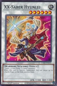 XX-Saber Hyunlei - Legendary Modern Decks 2026 - YuGiOh card