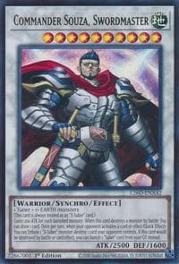 Commander Souza, Swordmaster - Legendary Modern Decks 2026 - YuGiOh card