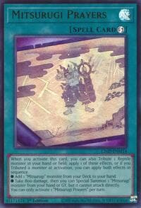 Mitsurugi Prayers (Ultra Rare) - Legendary Modern Decks 2026 - YuGiOh card
