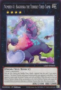 Number 41: Bagooska the Terribly Tired Tapir - Legendary Modern Decks 2026 - YuGiOh card