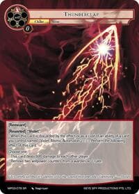 Thunderclap - Masterpiece Collection 03 "Dimensional Hope" - Force of Will card