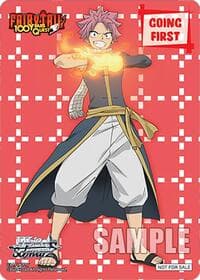Going First (Dragon Slayer of Smoldering Fire, Natsu) - FAIRY TAIL 100 YEARS QUEST - Weiss Schwarz card