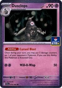Dusclops - 019/064 (GYM) - Southeast Asia Exclusives - Pokemon card