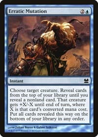 Erratic Mutation - Modern Masters - Magic: The Gathering card