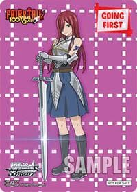 Going First (Sword to Protect Friends, Erza) - FAIRY TAIL 100 YEARS QUEST - Weiss Schwarz card