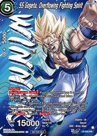 SS Gogeta, Overflowing Fighting Spirit (Ultra-Bout Series Tournament Pack Vol.2) (Winner) - Tournament Promotion Cards - Dragon Ball Super: Masters card