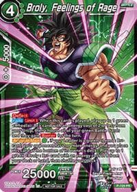Broly, Feelings of Rage (Ultra-Bout Series Tournament Pack Vol.2) - Tournament Promotion Cards - Dragon Ball Super: Masters card