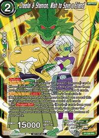 Cheelai & Shenron, Wish to Save a Friend (Ultra-Bout Series Tournament Pack Vol.2) - Tournament Promotion Cards - Dragon Ball Super: Masters card