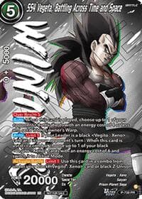SS4 Vegeta, Battling Across Time and Space (Ultra-Bout Series Tournament Pack Vol.2) (Winner) - Tournament Promotion Cards - Dragon Ball Super: Masters card