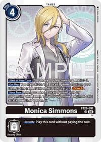 Monica Simmons - Dual Revolution - Digimon Card Game card