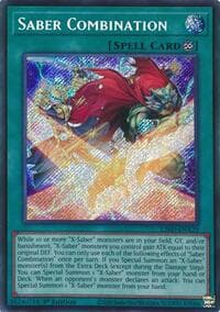 Saber Combination (Secret Rare) - Legendary Modern Decks 2026 - YuGiOh card