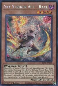 Sky Striker Ace - Raye (Alternate Art) (Secret Rare) - Legendary Modern Decks 2026 - YuGiOh card