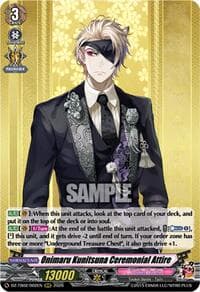 Onimaru Kunitsuna Ceremonial Attire - DZ-TB02: Touken Ranbu Online - Cardfight Vanguard card