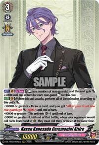 Kasen Kanesada Ceremonial Attire - DZ-TB02: Touken Ranbu Online - Cardfight Vanguard card