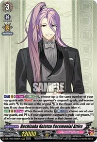 Hachisuka Kotetsu Ceremonial Attire - DZ-TB02: Touken Ranbu Online - Cardfight Vanguard card