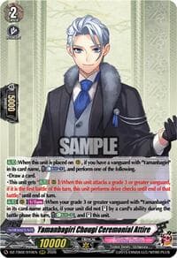 Yamanbagiri Chougi Ceremonial Attire - DZ-TB02: Touken Ranbu Online - Cardfight Vanguard card