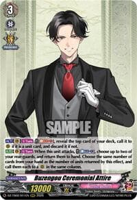 Buzengou Ceremonial Attire - DZ-TB02: Touken Ranbu Online - Cardfight Vanguard card