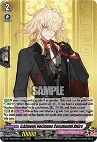 Ichimonji Norimune Ceremonial Attire - DZ-TB02: Touken Ranbu Online - Cardfight Vanguard card