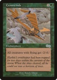 Crosswinds - Urza's Saga - Magic: The Gathering card