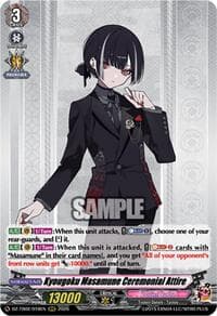 Kyougoku Masamune Ceremonial Attire - DZ-TB02: Touken Ranbu Online - Cardfight Vanguard card