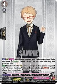 Hakata Toushirou Ceremonial Attire - DZ-TB02: Touken Ranbu Online - Cardfight Vanguard card