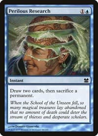 Perilous Research - Modern Masters - Magic: The Gathering card