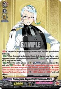 Tomoegata Naginata Ceremonial Attire - DZ-TB02: Touken Ranbu Online - Cardfight Vanguard card