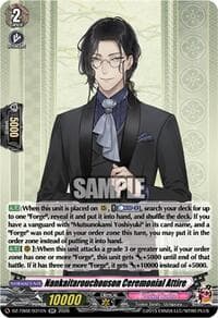 Nankaitarouchouson Ceremonial Attire - DZ-TB02: Touken Ranbu Online - Cardfight Vanguard card