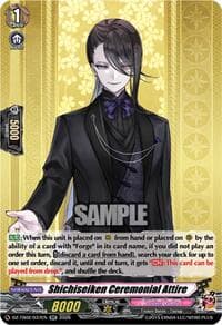 Shichiseiken Ceremonial Attire - DZ-TB02: Touken Ranbu Online - Cardfight Vanguard card