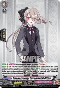 Imanotsurugi Ceremonial Attire - DZ-TB02: Touken Ranbu Online - Cardfight Vanguard card