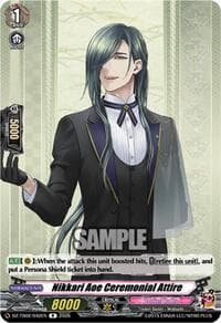 Nikkari Aoe Ceremonial Attire - DZ-TB02: Touken Ranbu Online - Cardfight Vanguard card