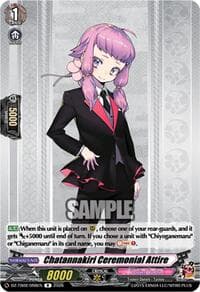 Chatannakiri Ceremonial Attire - DZ-TB02: Touken Ranbu Online - Cardfight Vanguard card
