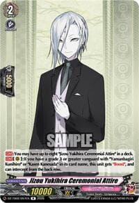 Jizou Yukihira Ceremonial Attire - DZ-TB02: Touken Ranbu Online - Cardfight Vanguard card
